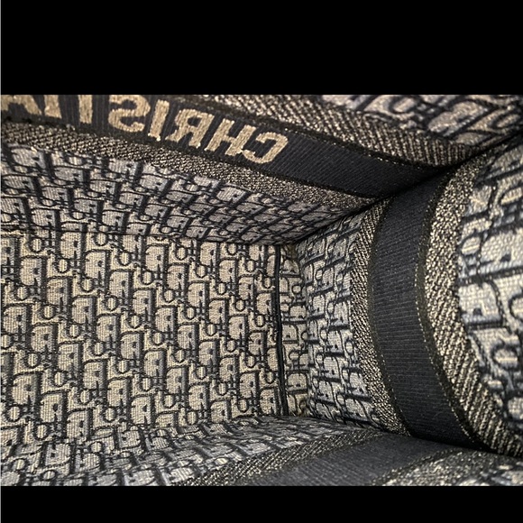 Lightly used large size Christian Dior Tote with dust bag - Picture 10 of 16